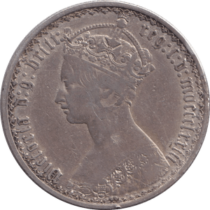 1873 FLORIN ( GF ) - FLORIN - Cambridgeshire Coins