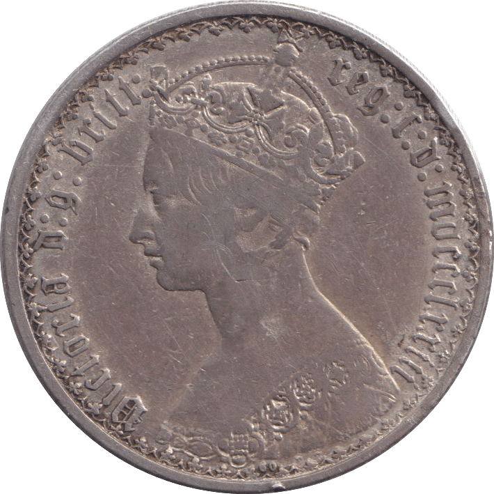 1873 FLORIN ( GF ) - FLORIN - Cambridgeshire Coins