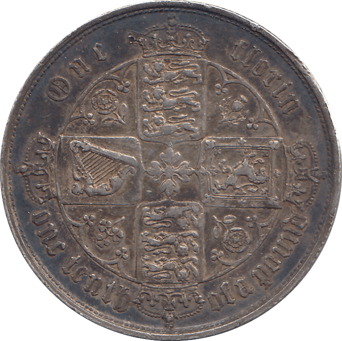 1873 FLORIN ( GVF ) - FLORIN - Cambridgeshire Coins