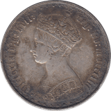 1873 FLORIN ( GVF ) - FLORIN - Cambridgeshire Coins