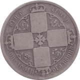 1873 FLORIN ( NF ) - FLORIN - Cambridgeshire Coins