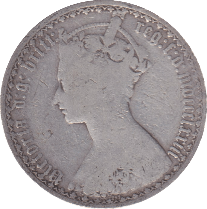 1873 FLORIN ( NF ) - FLORIN - Cambridgeshire Coins