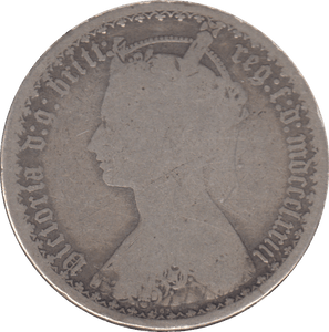 1873 FLORIN ( NF ) - FLORIN - Cambridgeshire Coins