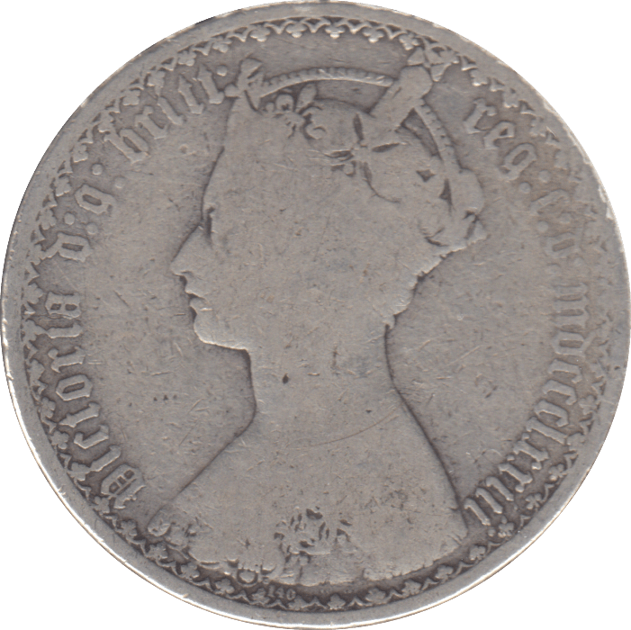 1873 FLORIN ( NF ) - FLORIN - Cambridgeshire Coins