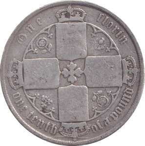 1873 FLORIN ( NF ) - FLORIN - Cambridgeshire Coins