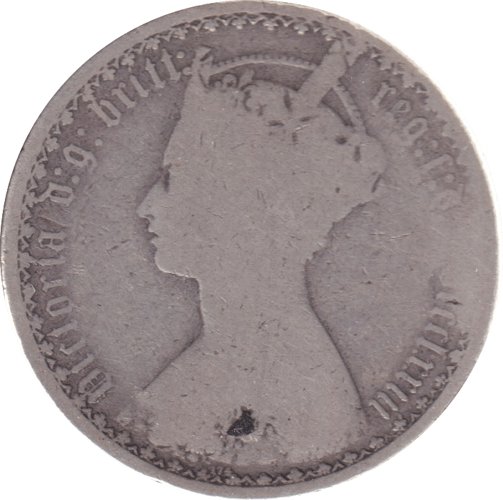 1873 FLORIN ( NF ) - FLORIN - Cambridgeshire Coins
