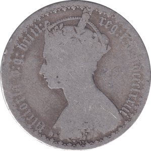 1873 FLORIN ( NF ) - FLORIN - Cambridgeshire Coins