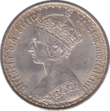 1873 FLORIN ( UNC ) - FLORIN - Cambridgeshire Coins