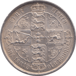 1873 FLORIN ( UNC ) - FLORIN - Cambridgeshire Coins