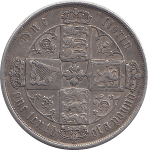 1873 FLORIN ( VF ) 4 - FLORIN - Cambridgeshire Coins