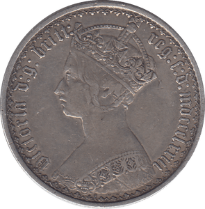 1873 FLORIN ( VF ) 4 - FLORIN - Cambridgeshire Coins