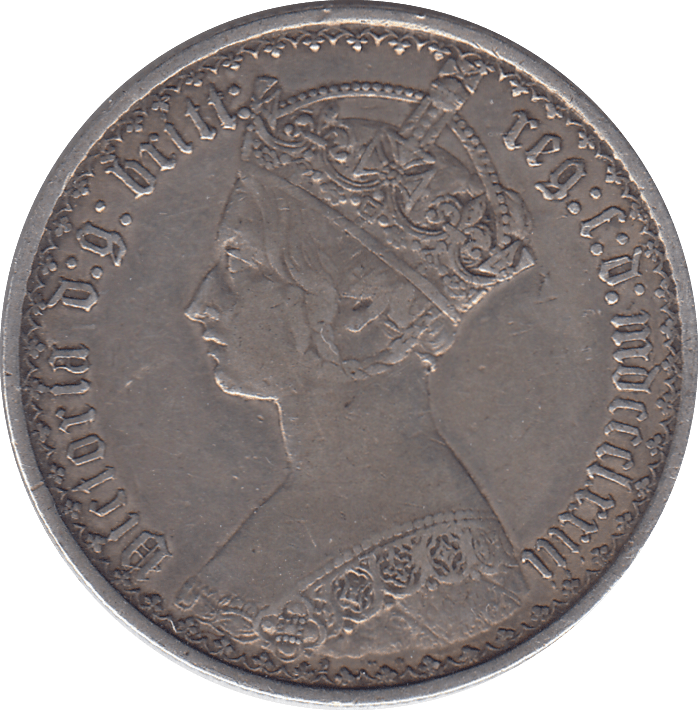1873 FLORIN ( VF ) 4 - FLORIN - Cambridgeshire Coins