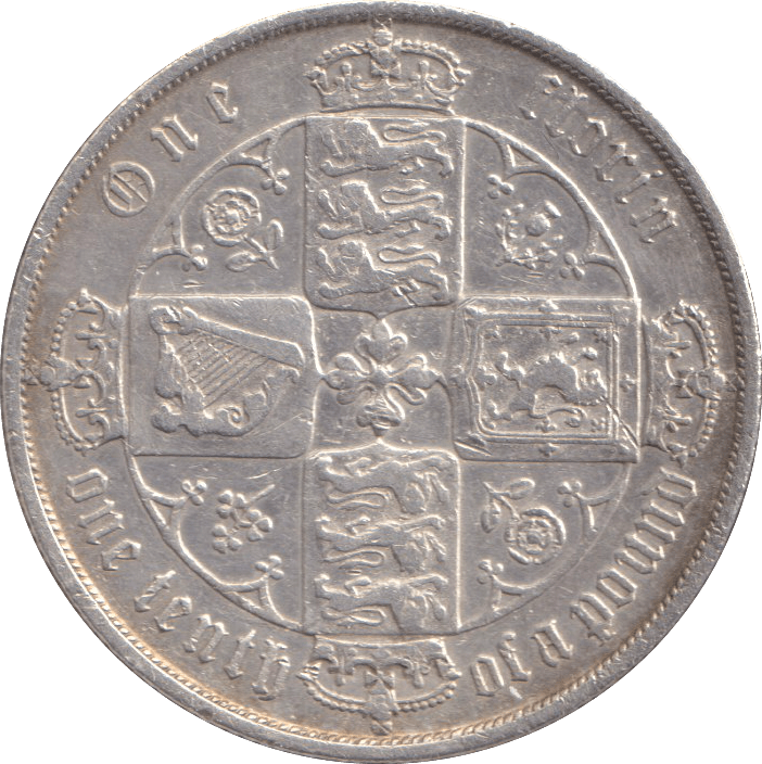 1873 FLORIN ( VF ) DIE 187 - FLORIN - Cambridgeshire Coins