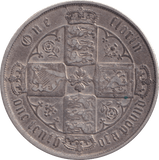 1873 FLORIN ( VF ) DIE 4 - FLORIN - Cambridgeshire Coins