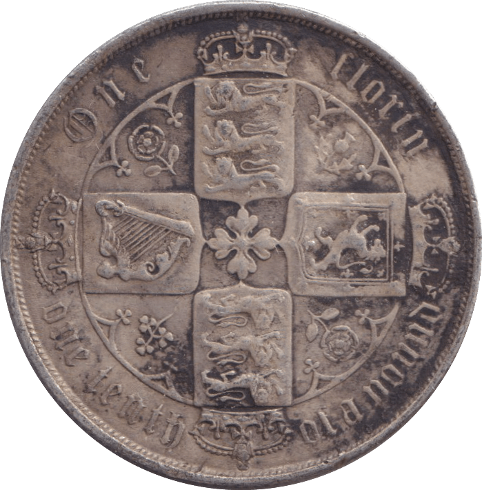 1873 FLORIN ( VF ) - FLORIN - Cambridgeshire Coins