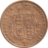 1873 GOLD HALF SOVEREIGN ( VF ) DIE 312 - HALF SOVEREIGN - Cambridgeshire Coins