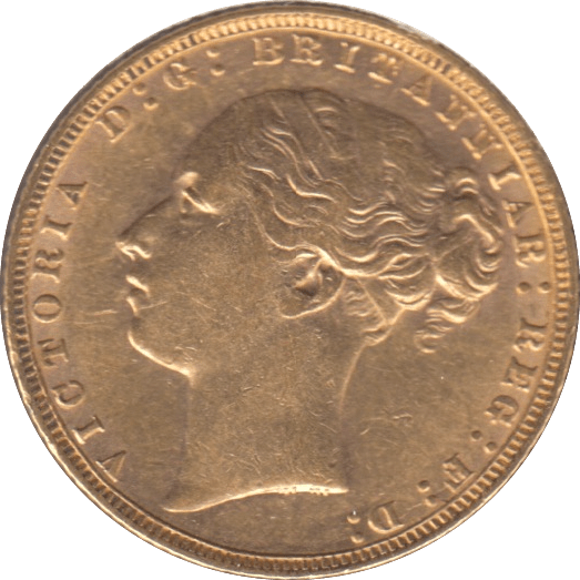1873 GOLD SOVEREIGN ( AUNC ) - SOVEREIGN - Cambridgeshire Coins