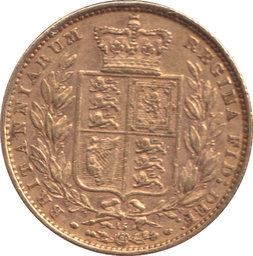 1873 GOLD SOVEREIGN ( GVF ) DIE 15 - SOVEREIGN - Cambridgeshire Coins