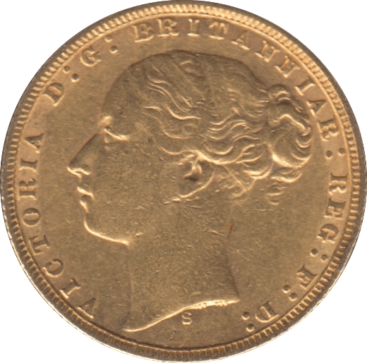 1873 GOLD SOVEREIGN ( GVF ) SYDNEY MINT - SOVEREIGN - Cambridgeshire Coins