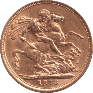 1873 GOLD SOVEREIGN ( GVF ) SYDNEY MINT - SOVEREIGN - Cambridgeshire Coins