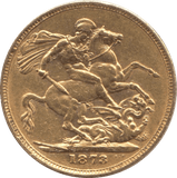 1873 GOLD SOVEREIGN ( VF ) - SOVEREIGN - Cambridgeshire Coins