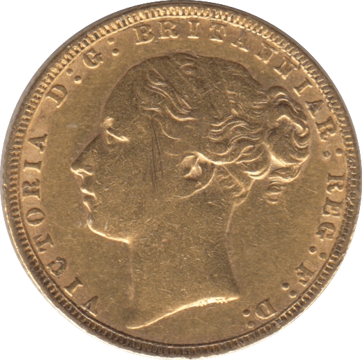 1873 GOLD SOVEREIGN ( VF ) - SOVEREIGN - Cambridgeshire Coins