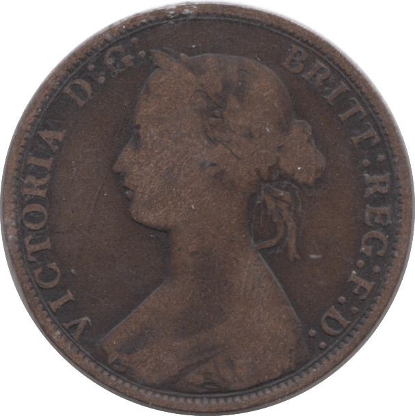 1873 HALFPENNY ( FINE ) - Halfpenny - Cambridgeshire Coins