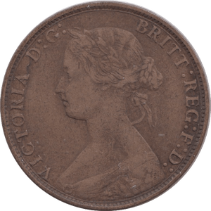 1873 HALFPENNY ( VF ) - Halfpenny - Cambridgeshire Coins