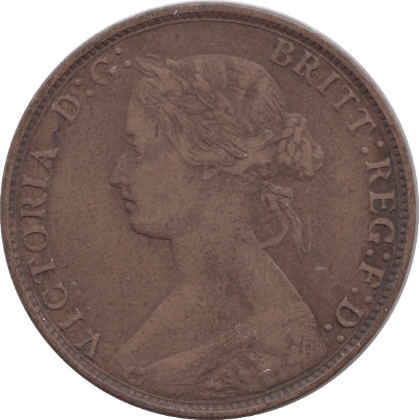 1873 HALFPENNY ( VF ) - Halfpenny - Cambridgeshire Coins