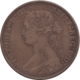 1873 HALFPENNY ( VF ) - Halfpenny - Cambridgeshire Coins