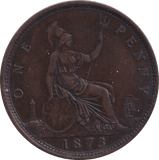 1873 PENNY ( EF ) - PENNY - Cambridgeshire Coins