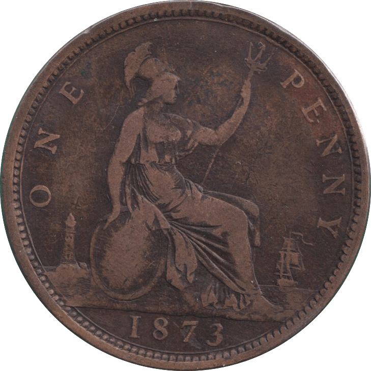 1873 PENNY ( FINE ) - PENNY - Cambridgeshire Coins