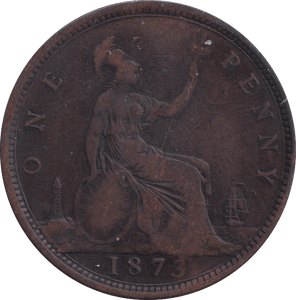 1873 PENNY ( GF ) - PENNY - Cambridgeshire Coins