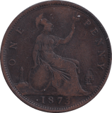 1873 PENNY ( GF ) - PENNY - Cambridgeshire Coins