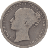 1873 SHILLING DIE 1 ( NF ) - SHILLING - Cambridgeshire Coins