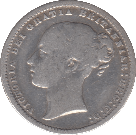 1873 SHILLING ( FINE ) DIE 105 - Shilling - Cambridgeshire Coins