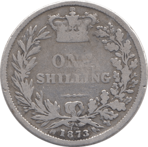 1873 SHILLING ( FINE ) DIE 106 - Shilling - Cambridgeshire Coins