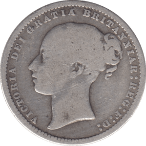1873 SHILLING ( FINE ) DIE 106 - Shilling - Cambridgeshire Coins