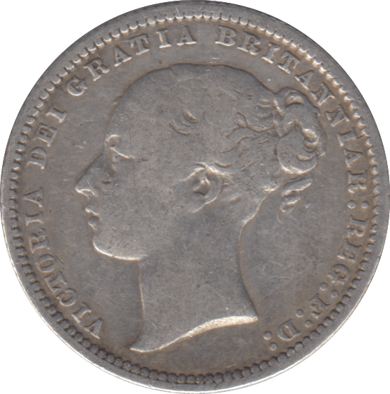1873 SHILLING ( FINE ) - SHILLING - Cambridgeshire Coins