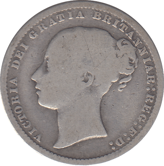 1873 SHILLING ( FINE ) - SHILLING - Cambridgeshire Coins