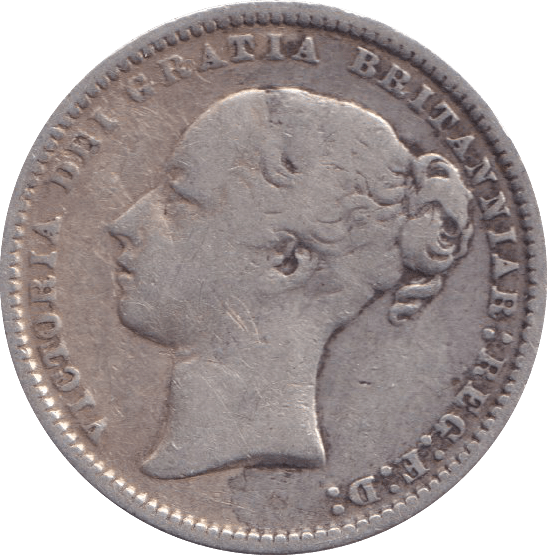 1873 SHILLING (GF) DIE 135 - SHILLING - Cambridgeshire Coins