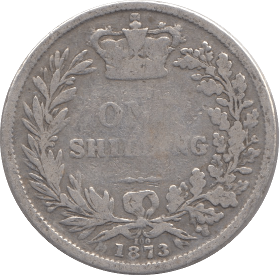1873 SHILLING ( NF ) DIE 100 - Shilling - Cambridgeshire Coins