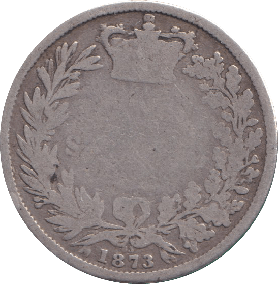1873 SHILLING ( NF ) - SHILLING - Cambridgeshire Coins