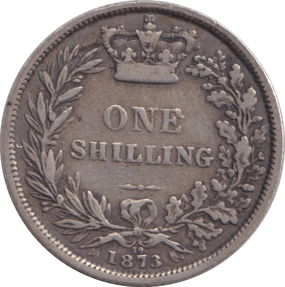 1873 SHILLING ( NF ) - SHILLING - Cambridgeshire Coins