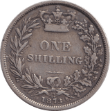 1873 SHILLING ( NF ) - SHILLING - Cambridgeshire Coins