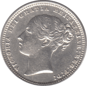 1873 SHILLING (UNC ) DIE 35 - SHILLING - Cambridgeshire Coins