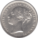 1873 SHILLING (UNC ) DIE 35 - SHILLING - Cambridgeshire Coins