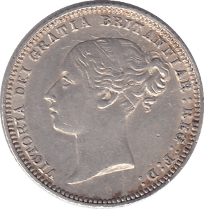 1873 SIXPENCE ( EF ) - SIXPENCE - Cambridgeshire Coins