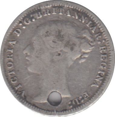 1873 THREEPENCE ( FINE ) - THREEPENCE - Cambridgeshire Coins