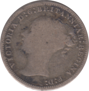 1873 THREEPENCE ( FINE ) - THREEPENCE - Cambridgeshire Coins